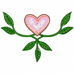 Hearts Embroidery Design 9 Hearts Embroidery Design 9
